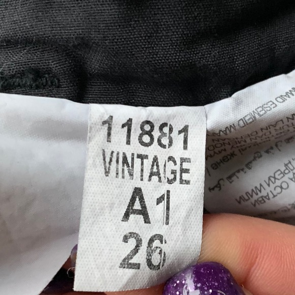 Zara “Vintage” Grey Denim Cutoff Mini Skirt - Picture 4 of 4